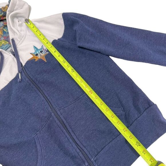 Disney Parks Compass Mickey Mouse Full Zip Hoodie Sweatshirt - Picture 12 of 13
